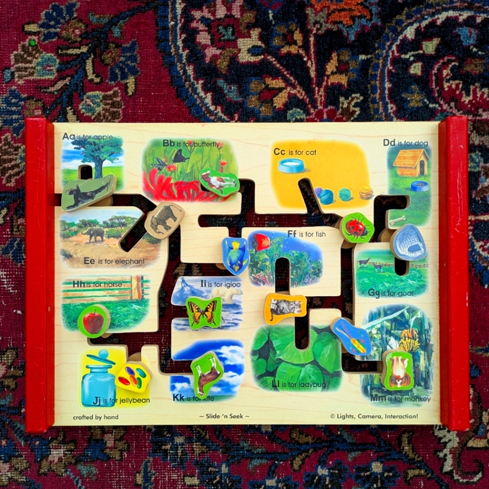 Melissa & Doug Slide 'N Seek Puzzle